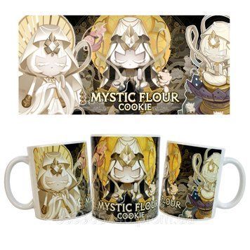 Кружка 330мл з Печивом Містична Мука / Mystic Flour Cookie з гри Cookie Run: Kingdom 2665199343 фото