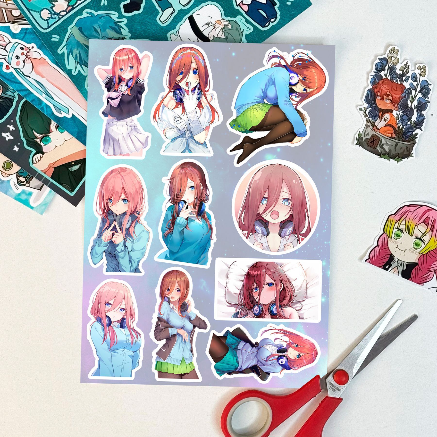 купити стікери - 5 наречених близнят - боннета шоп - bonneta shop