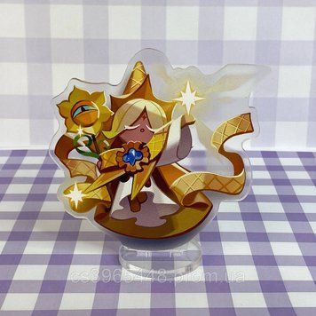 Акрилова фігурка з Печивом Чиста Ваніль / Pure Vanilla Cookie з гри Cookie Run: Kingdom 2665264356 фото